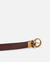 3-cm belt with Love Birds logo - | Pinko