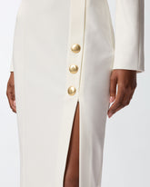 Full Milano knit pencil skirt - | Pinko