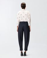 Camicia in popeline con stampa all over - | Pinko