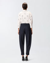 Camicia in popeline con stampa all over - | Pinko