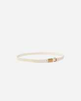 1.2-cm belt with PINKO lettering logo - Yellow | Pinko