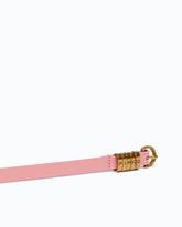 1.2-cm belt with PINKO lettering logo - Pink | Pinko