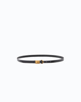 1.2-cm belt with PINKO lettering logo - Black | Pinko