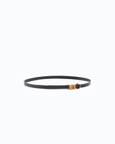 1.2-cm belt with PINKO lettering logo - Black | Pinko