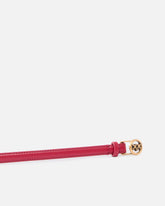 Thin leather belt, 1 cm - | Pinko