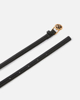 Cintura sottile in pelle 1 cm - | Pinko