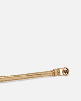 Cintura sottile in pelle laminata 1 cm - | Pinko