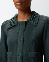 Chaqueta corta de punto - | Pinko