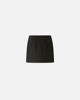 Mini skirt with crystals and pearls - | Pinko