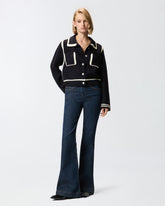 Ζακέτα σε στυλ preppy - | Pinko