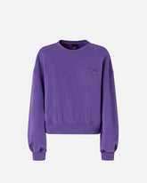 Sweatshirt with Love Birds embroidery - | Pinko