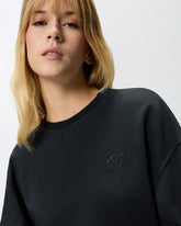 Sudadera con bordado Love Birds - | Pinko