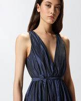 Abito con fiocco e gonna morbida - | Pinko