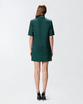 Kleid im T-Shirt-Stil mit Strass - | Pinko