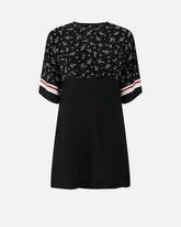 Printed jacquard viscose dress - | Pinko