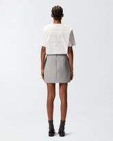 Rhinestone logo T-shirt - | Pinko