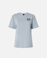 T-shirt with Love Birds jewel detail - | Pinko