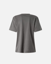 T-shirt con applicazione gioiello Love Birds - Grigio | Pinko