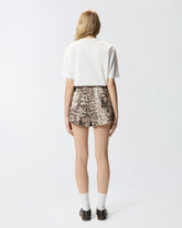 T-shirt con applicazione gioiello Love Birds - Bianco | Pinko