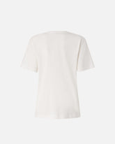 T-shirt con applicazione gioiello Love Birds - Bianco | Pinko