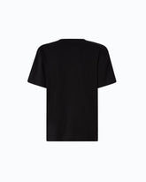 Camiseta con aplicación joya Love Birds - Negro | Pinko