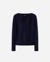 Jersey con escote barco - | Pinko