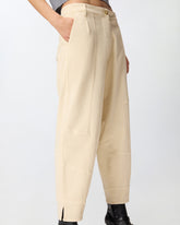 Pantalon ballon en coton doux - | Pinko