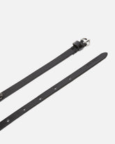 Cintura sottile con placche lucide 1 cm - | Pinko