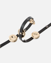 1-cm slim belt with shiny plaques - | Pinko