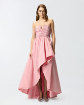 Long, elegant taffeta dress - | Pinko