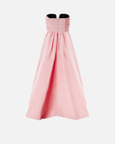 Long, elegant taffeta dress - | Pinko