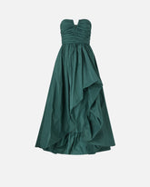 Long, elegant taffeta dress - | Pinko