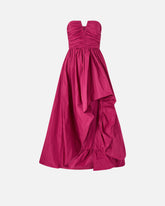 Long, elegant taffeta dress - | Pinko