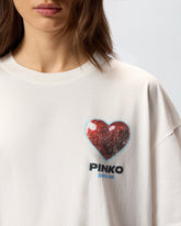 Camiseta con estampado - | Pinko