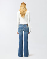 Jeans flare-fit a vita bassa - | Pinko