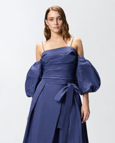 Top corto con maniche a palloncino - | Pinko