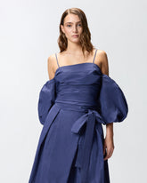 Κοντό τοπ με φουσκωτά μανίκια - | Pinko