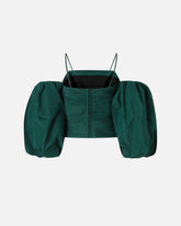 Top corto con maniche a palloncino - | Pinko