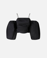 Top corto con maniche a palloncino - | Pinko