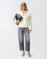 Top with embroidery - | Pinko