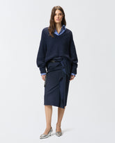 Boat-neck sweater - | Pinko