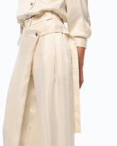 Pantalones cruzados de corte carrot - | Pinko