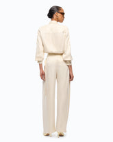 Pantalones cruzados de corte carrot - | Pinko