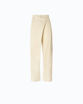 Pantalones cruzados de corte carrot - | Pinko