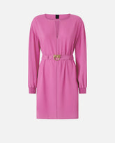 Short technical crepe dress - | Pinko