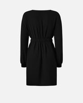 Short technical crepe dress - | Pinko