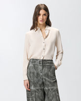 Camicia in seta sand wash - | Pinko