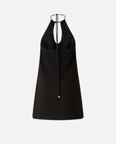 Mini dress with bejewelled detail - | Pinko