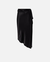 Asymmetrical midi skirt - | Pinko