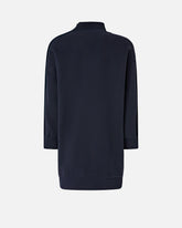 Buttoned fleece maxi-sweater - | Pinko